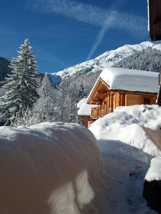 Le Refuge Des Marmottes Villa Arêches Exterior foto